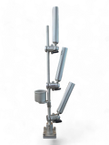 Cisco Tree Mast with 3 adjustable rod holders in military-spec anodized aluminum, multiple base options