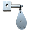 Cisco Fishing Systems Single Planer Pulley with Clamps