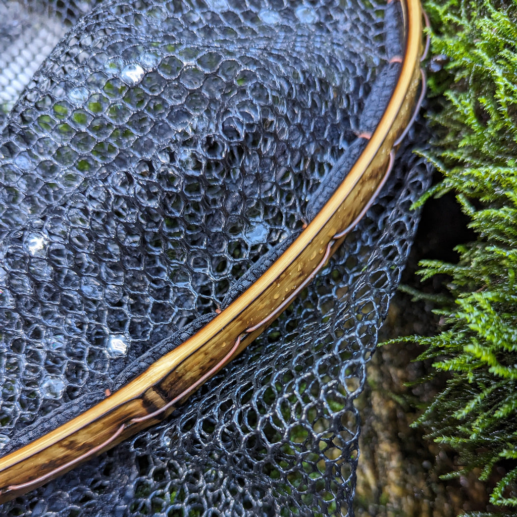 Brookie - Bamboo Fly Fishing Landing Net/Hand Net