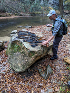 High Sierra - Bamboo Fly Fishing Landing Net/Hand Net