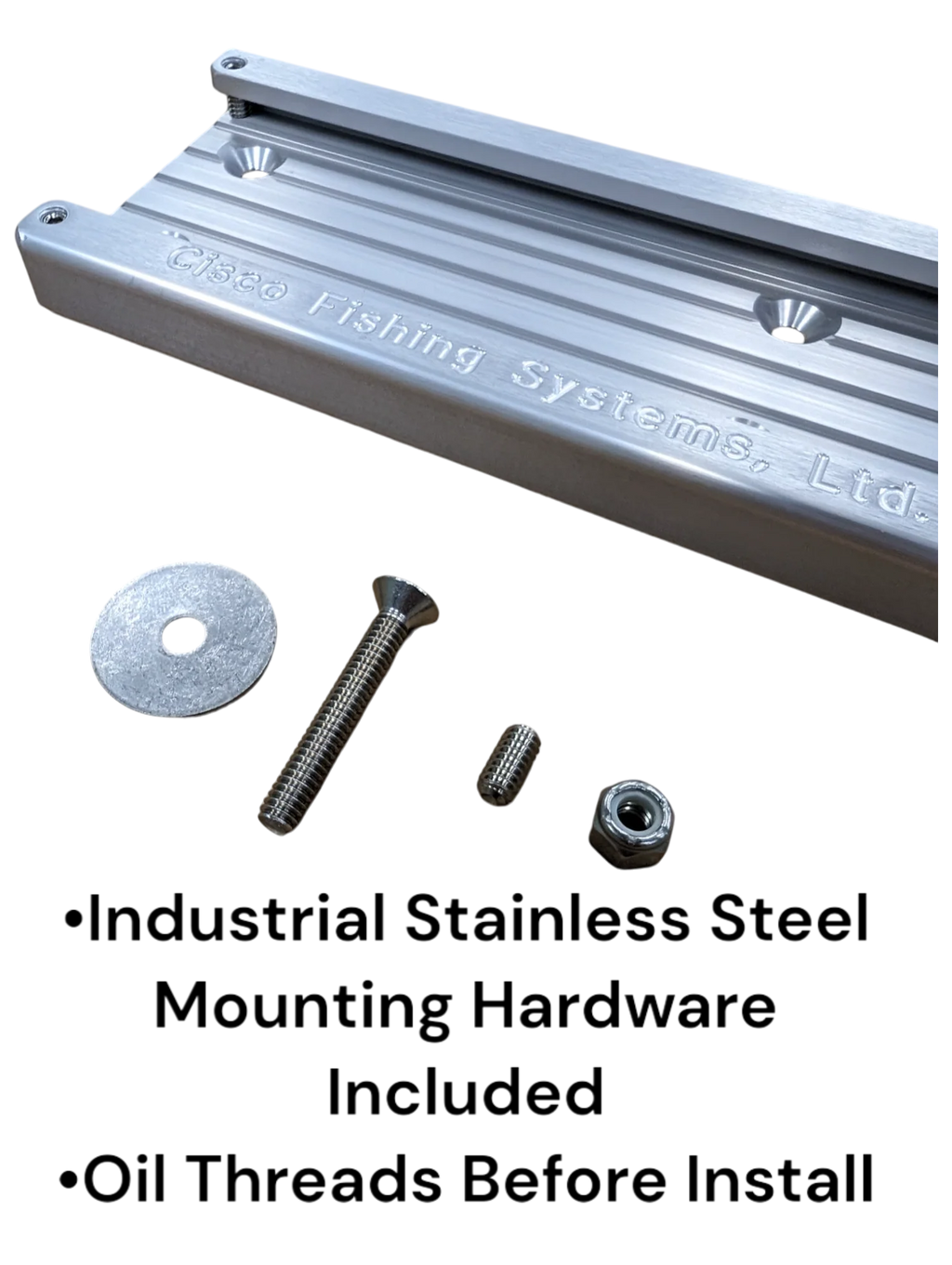 Cisco Fishing Systems Sure-Stop Track System - Various Sizes
