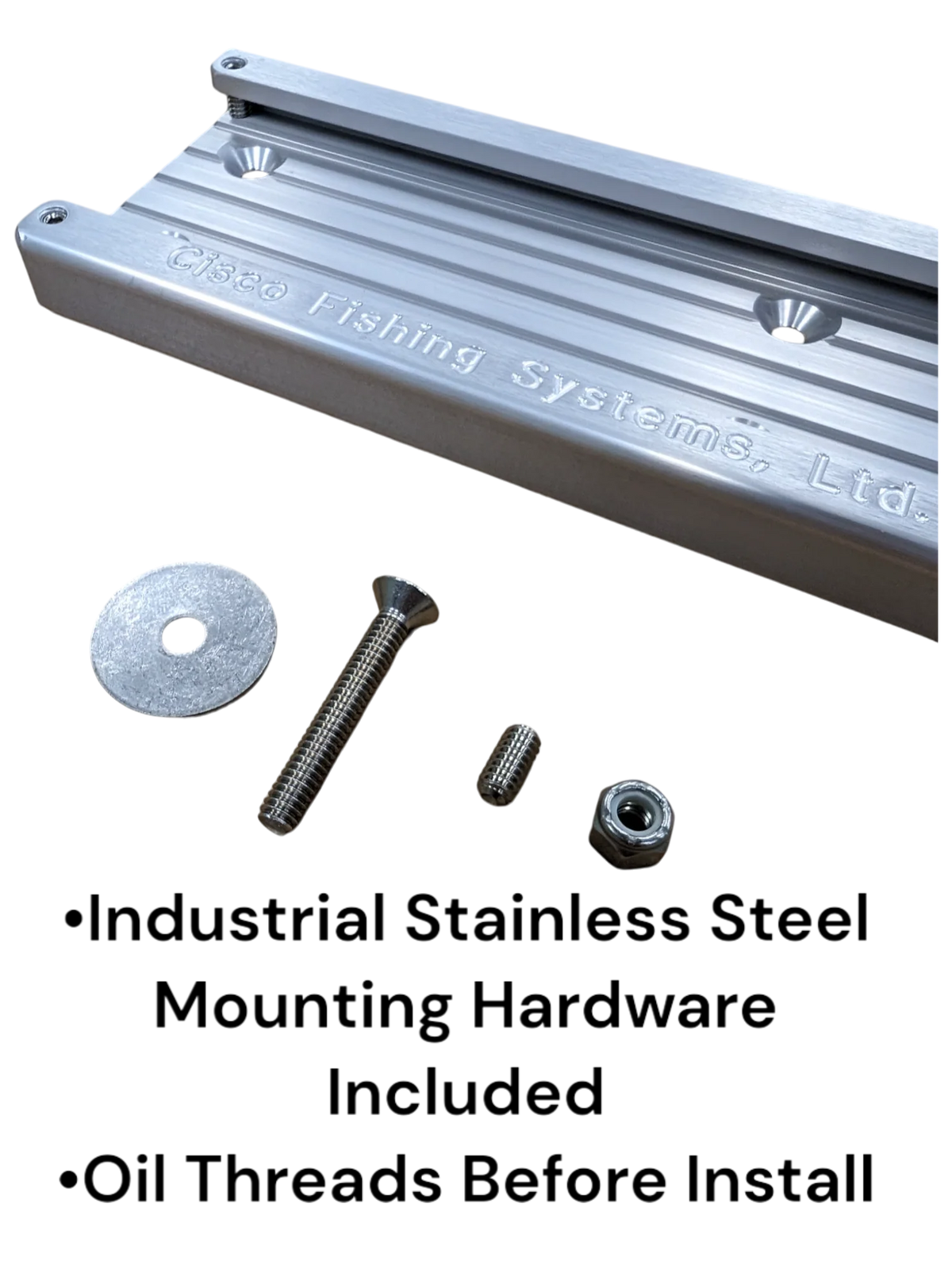 Cisco Fishing Systems Sure-Stop Track System - Various Sizes