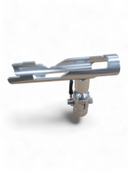 Cisco Patriot Low-Profile Cradle rod holder in military-spec anodized aluminum with 360° indexing and angle adjustment