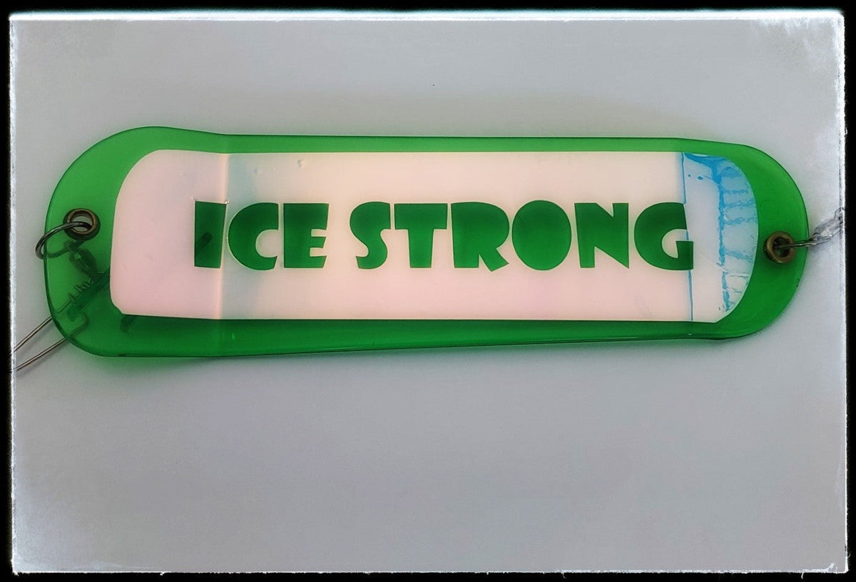 Ice Strong Outdoors - 8.5" Dual Fin Flashers PERSONALIZED! - 6 colors!