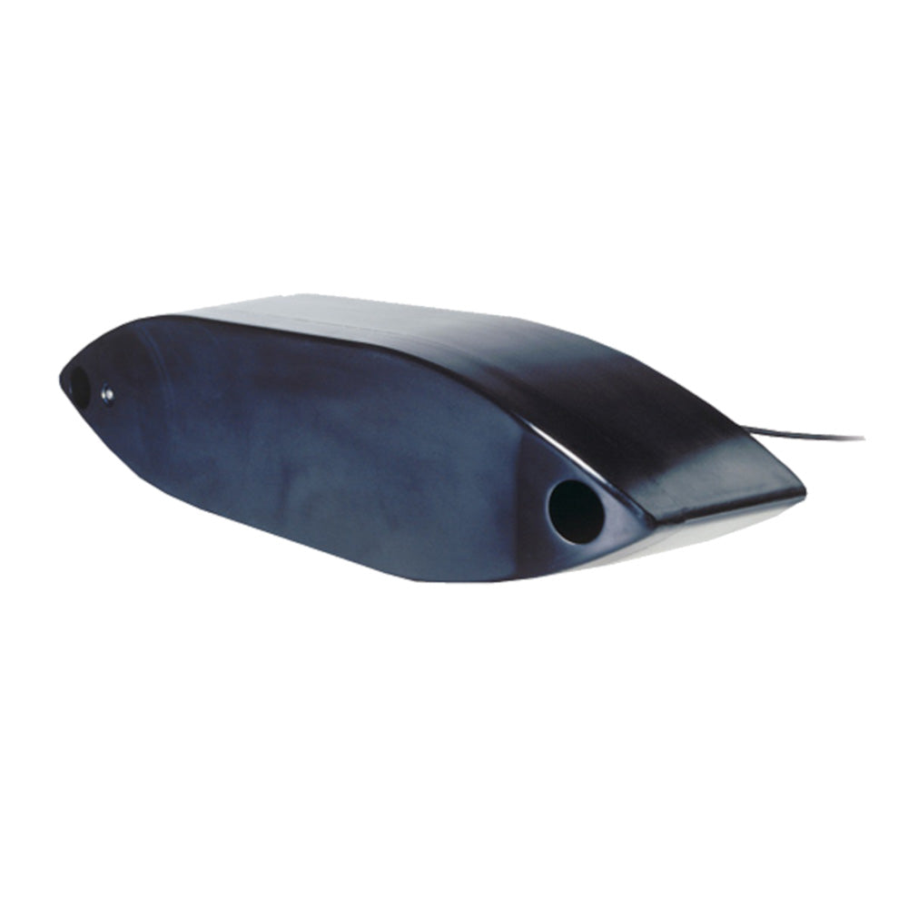 Airmar R109LHW CHIRP dual-band thru-hull transducer with fairing block, no connector, bare wire