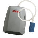 Rapala Aerator battery-powered diaphragm pump with 24-inch hose and filter stone