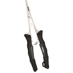 Rapala 7 inch Precision Forceps with stainless steel construction and built-in line scissors