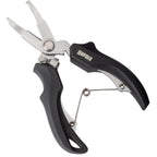 Rapala Split Ring Scissors with integrated split-ring tool and serrated braided-line cutting edge