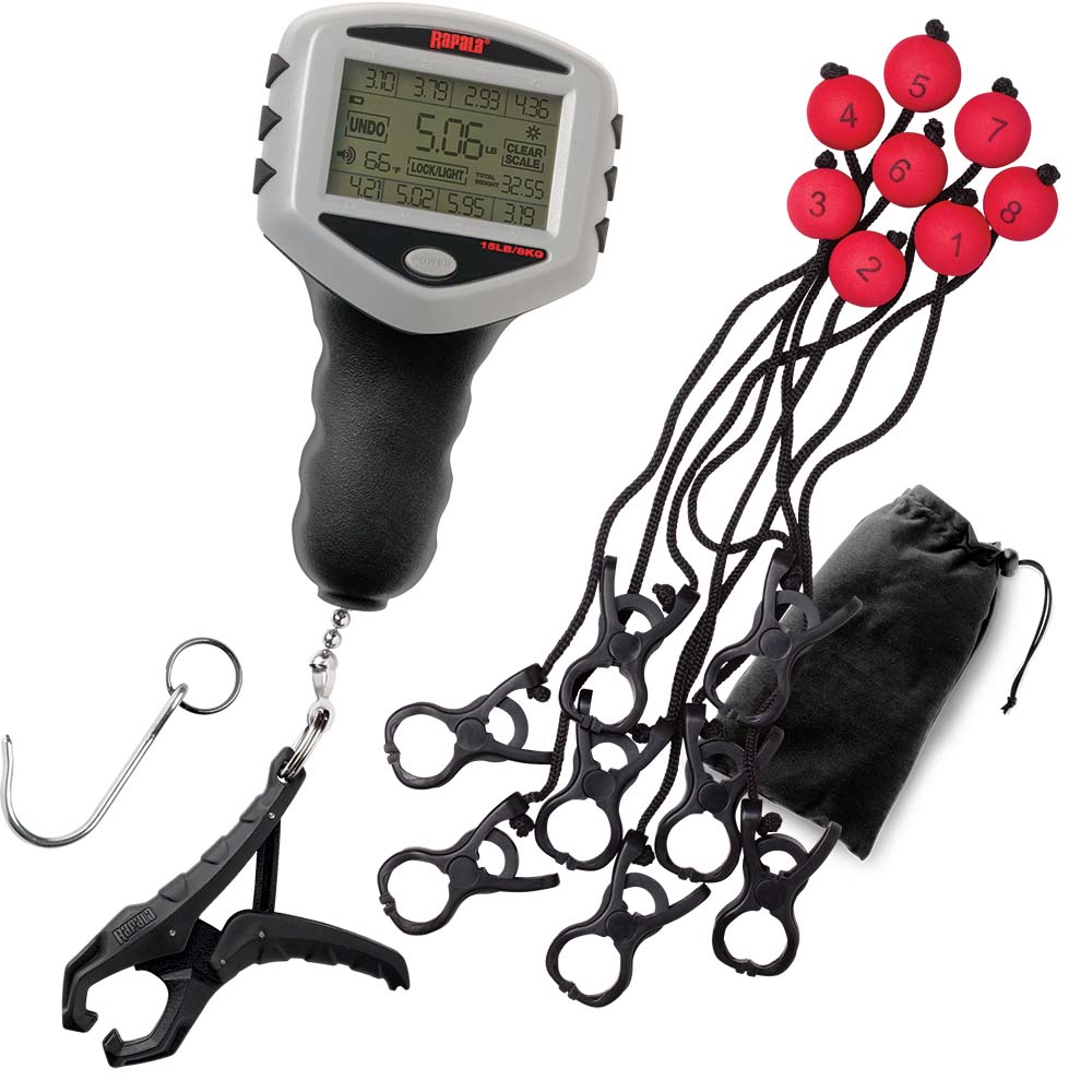 Rapala Touch Screen Tournament Scale 15lb RTDS-15 with culling system