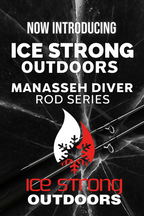 Ice Strong Outdoors - Manasseh - 9' & 10' - Diver Rods Roller Tip / Regular Tip
