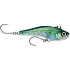 Rapala Sarda 22 saltwater trolling lure in Bigeye Scad color, 7 inch stainless steel body with VMC TechSet hooks