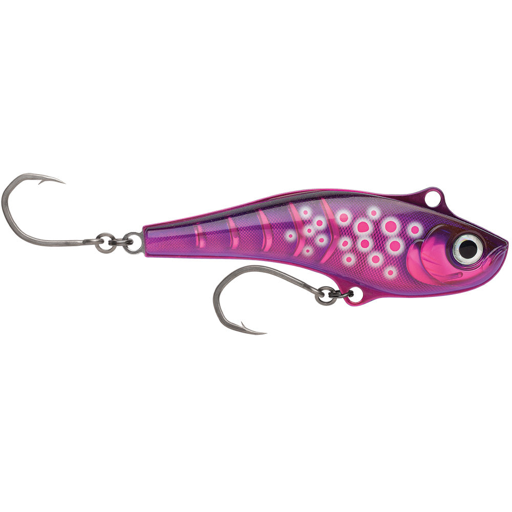 Rapala Sarda 22 Pink Dorado stainless steel saltwater trolling lure with VMC TechSet hooks