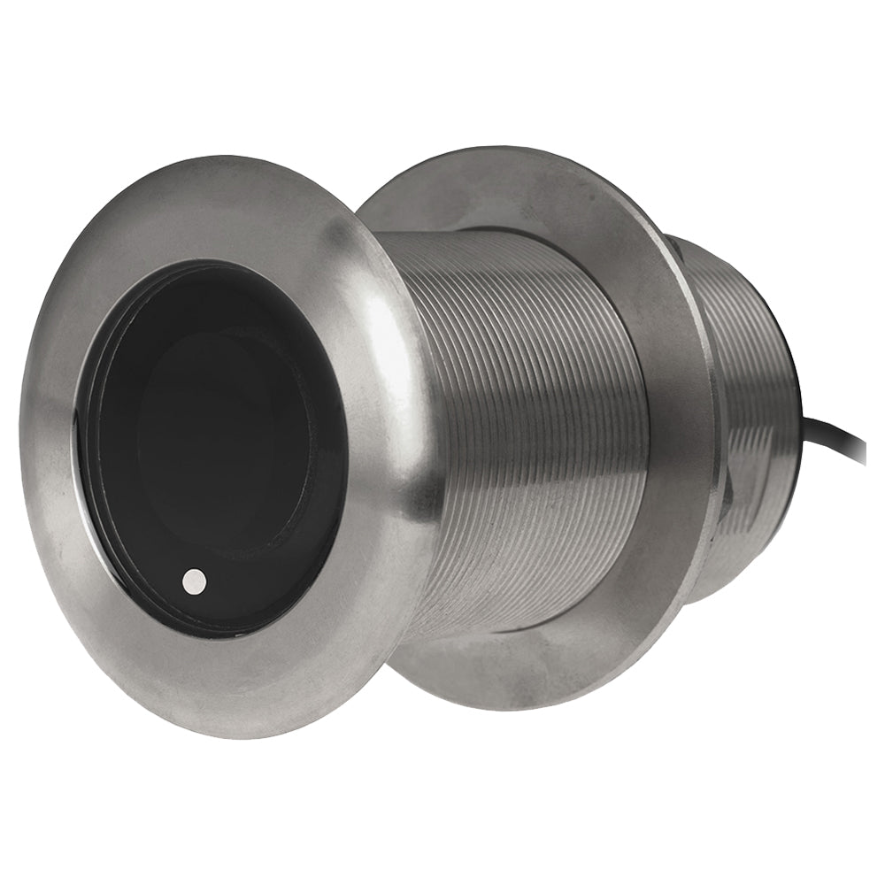 Airmar SS175L Stainless Steel 12° Tilted Thru-Hull Low CHIRP Transducer 40-60 kHz