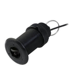 Furuno ST-02PSB plastic thru-hull speed and temperature insert with 6-pin connector and 9-meter cable
