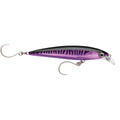 Rapala X-Rap Long Cast 5-1/2 inch Purple Mackerel sinking saltwater lure with VMC inline single hooks