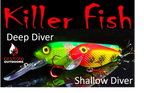 Ice Strong Outdoors - Killer Fish - Rattling Shallow Diver UV