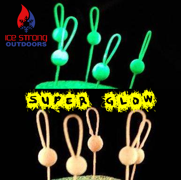 Ice Strong Outdoors - SUPER GLOW ORIGINAL Ice Strong Titanium Spring Bobber