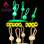 Ice Strong Outdoors - SUPER GLOW ORIGINAL Ice Strong Titanium Spring Bobber