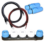 Raymarine SeaTalkng Starter Kit with 5-way connector, backbone terminators, 3M spur cable, and power cable