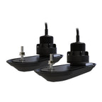 Raymarine RV-312 RealVision 3D nylon thru-hull transducer pair for 12-degree deadrise hulls