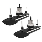 Raymarine RVM-420 Stainless Steel Thru-Hull Transducer Pair 20 Degree Deadrise 10M Cable
