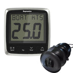 Raymarine i50 Speed instrument display with ST900 P120 thru-hull transducer package