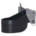 Furuno TM185M medium-frequency CHIRP transducer with temperature sensor and stainless transom mount bracket