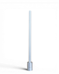 Cisco Fishing Systems Tree Mast solid aluminum indexing base rod holder mast 24 inch 36 inch