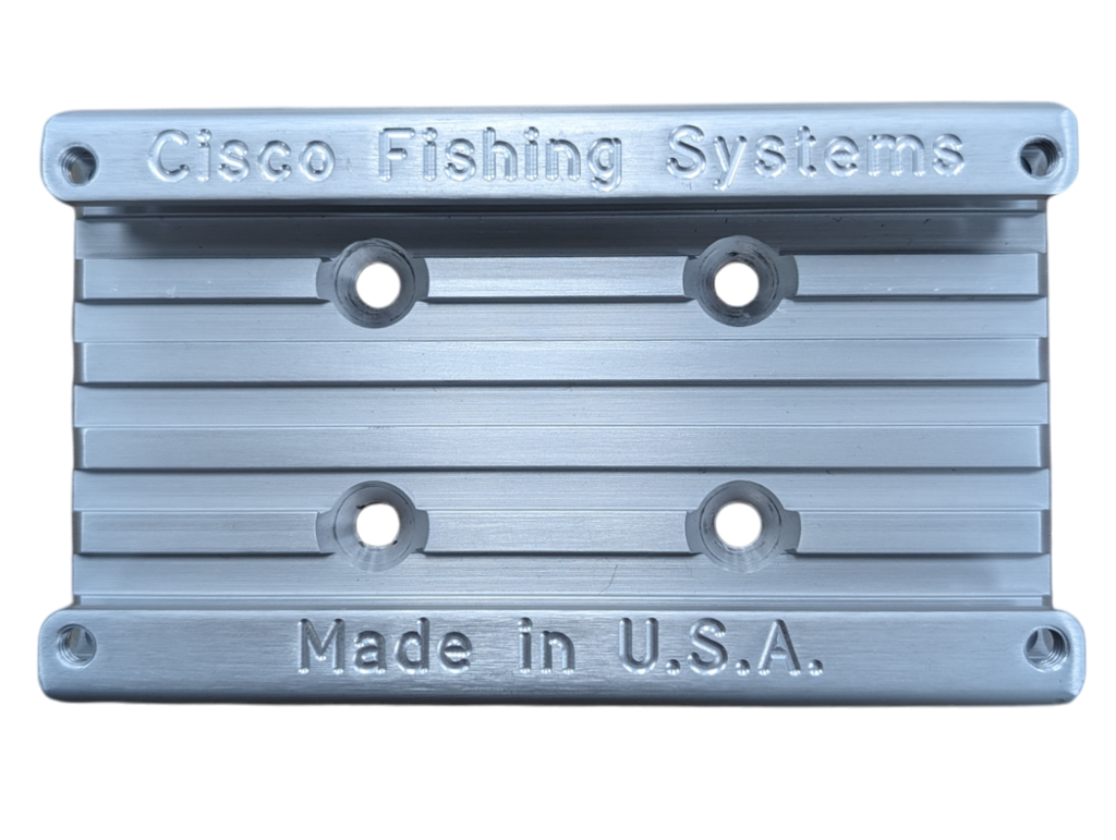 Cisco Multi-Mount and Handrail Track System in anodized aluminum with interchangeable mount options