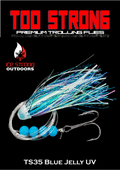 Ice Strong Outdoors - Too Strong Premium Trolling Flies - Fully Rigged