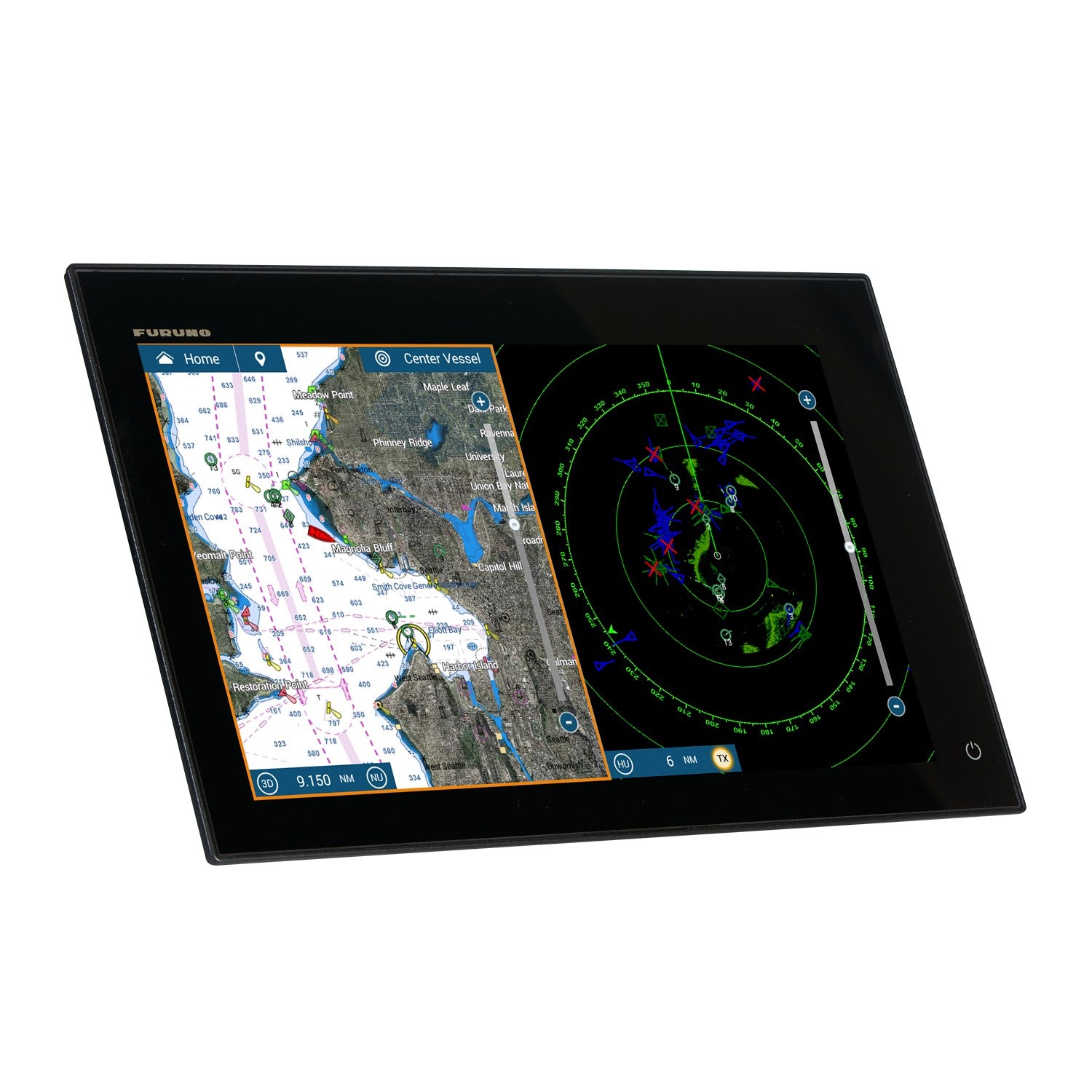 Furuno NavNet TZtouch3 16" MFD w/1kW Dual Channel CHIRP™ Sounder & Internal GPS
