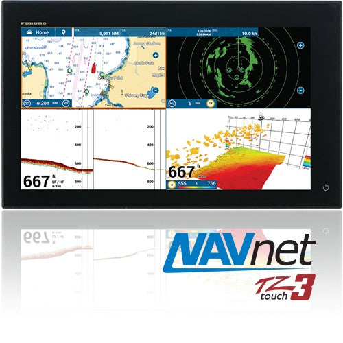 Furuno NavNet TZtouch3 19" MFD w/1kW Dual Channel CHIRP™ Sounder
