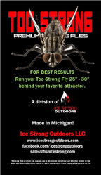 Ice Strong Outdoors - Too Strong Premium Trolling Flies - Fully Rigged