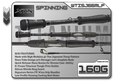 WTISJ66MLF   6'6" Medium Light Fast Spinning Rod  **TITANIUM SERIES**