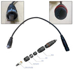 Furuno 0.5M waterproof RJ45 male to RJ45 HUB102 adapter cable
