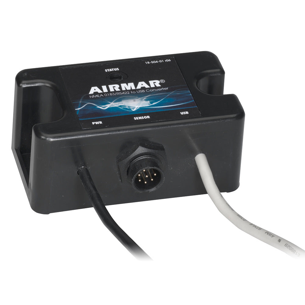 Airmar NMEA 0183 USB Converter with pre-attached USB and power cables