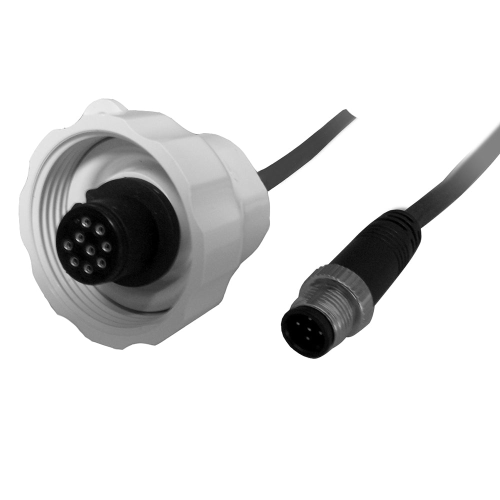 Airmar 30-meter NMEA 2000 cable with male 5-pin connector and built-in termination resistor