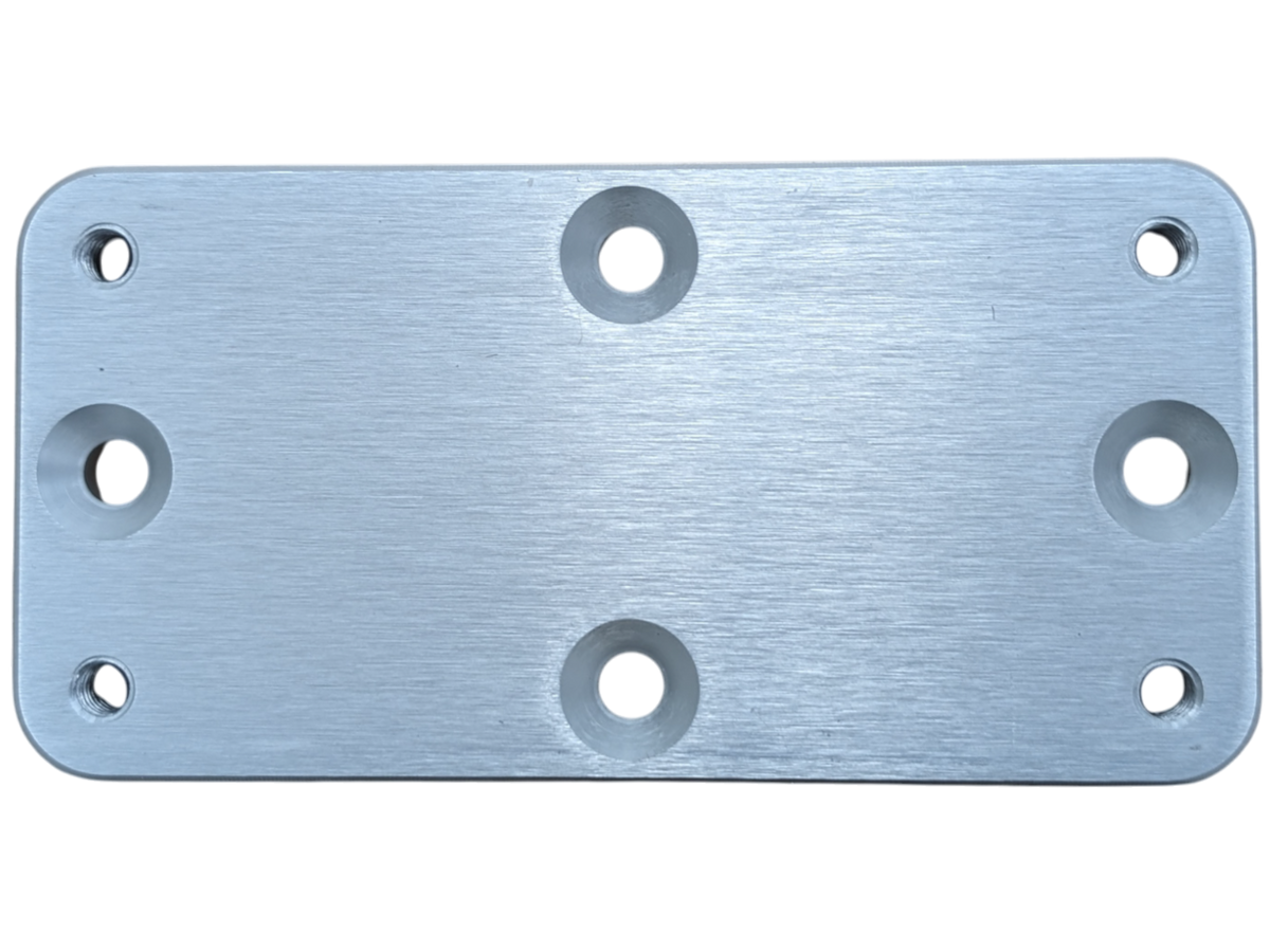 Cisco Fishing Systems Slim Thumbscrew Mount Gunnel Plate