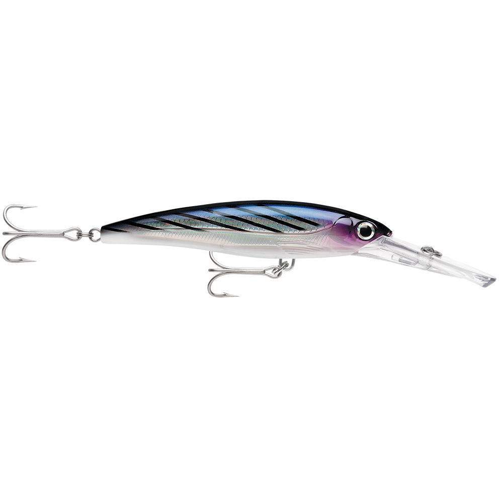 Rapala X-Rap Magnum 15 Bonito deep-diving trolling lure with holographic foil and VMC 4X Perma Steel hooks