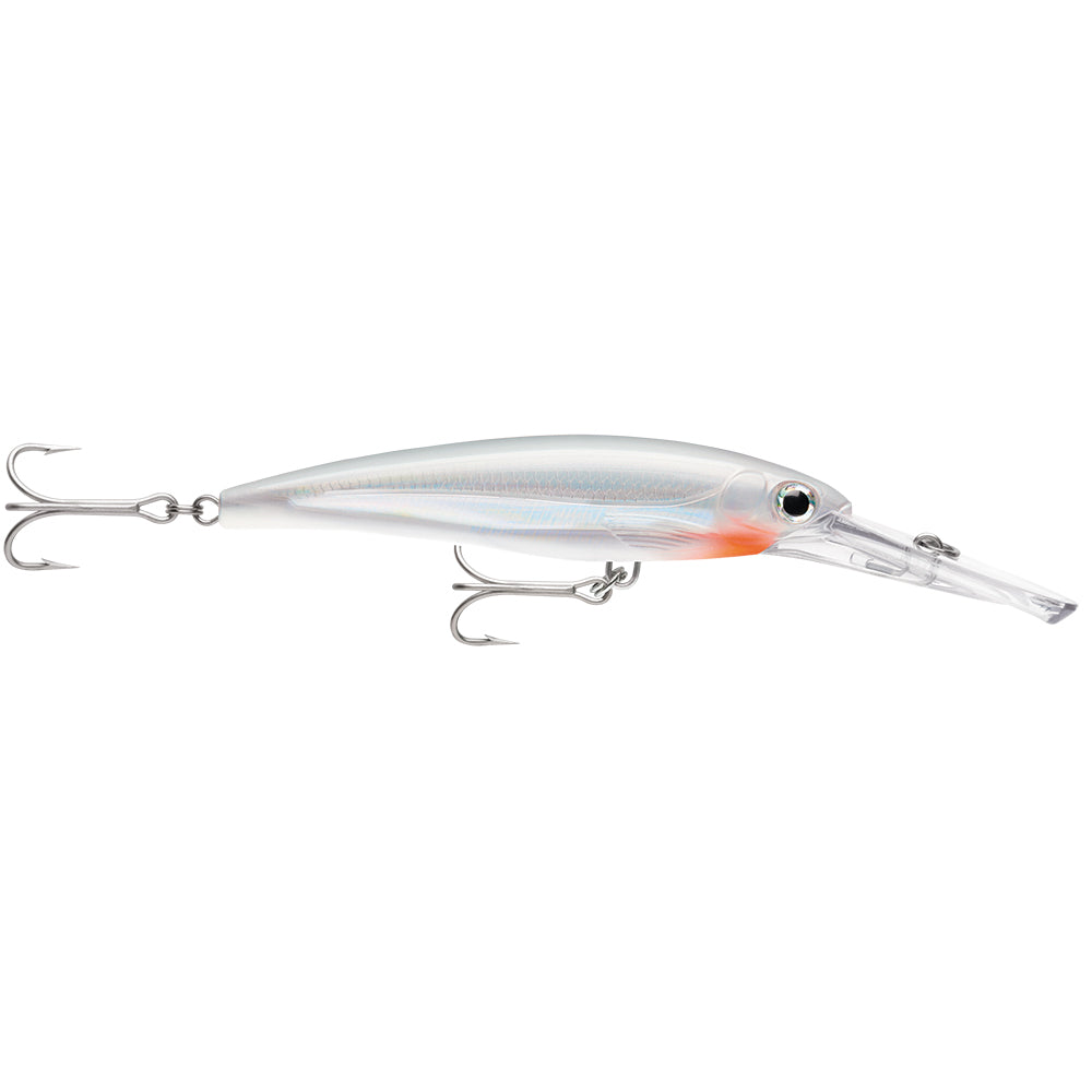 Rapala X-Rap Magnum 15 Glass Ghost deep diving trolling lure with holographic foil body and VMC 4X hooks