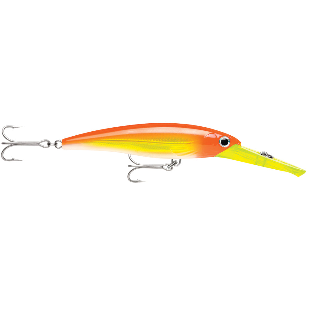 Rapala X-Rap Magnum 15 Hot Head deep diving trolling lure with colored lip and holographic foil body