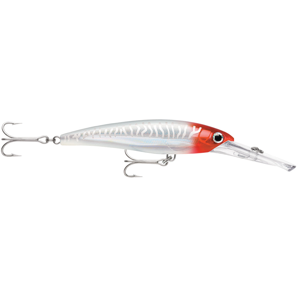 Rapala X-Rap Magnum 30 Redhead UV deep diving trolling lure with holographic foil body and VMC 4X hooks