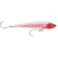 Rapala X-Rap Magnum Stick 17 HD Red Head UV lipless saltwater casting lure with holographic foil and VMC 6/0 inline single hooks