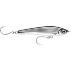 Rapala X-Rap Magnum Stick 17 lipless saltwater stick bait in Mullet color with VMC inline hooks