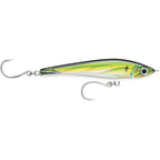 Rapala X-Rap Magnum Stick 17 lipless saltwater stick bait in Pilchard finish, 88g with VMC 7266 TI inline single hooks