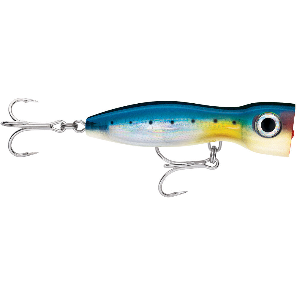 Rapala X-Rap Magnum Xplode 130 topwater popper lure in Blue Sardine colorway