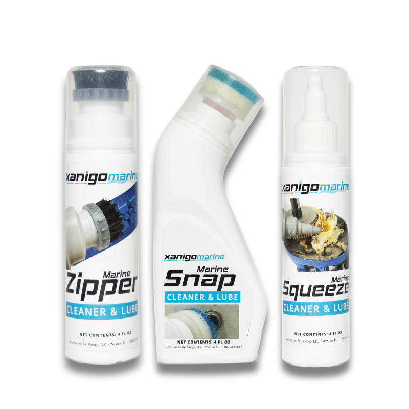 Marine Zipper and Snap Lube Set