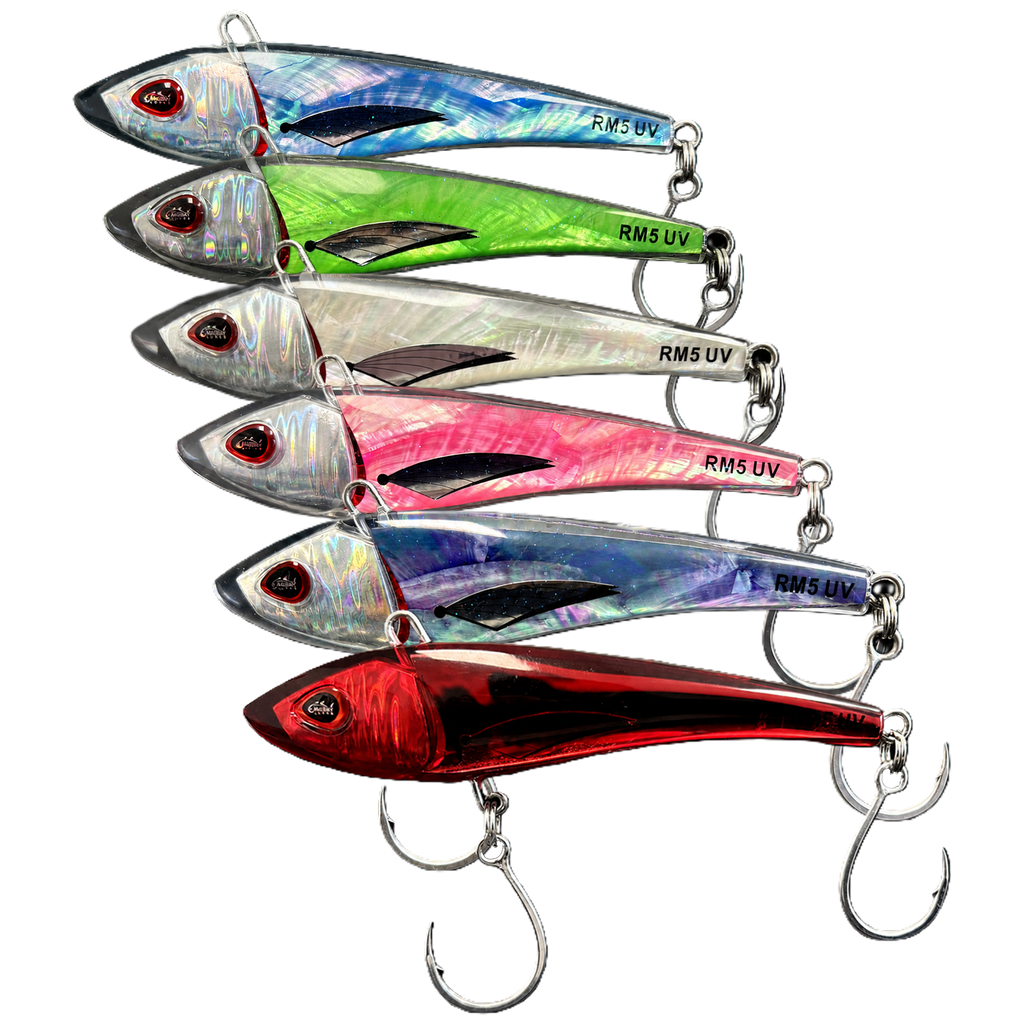 RM5 Solid Resin Abalone 5 Inch UV Minnow Lure