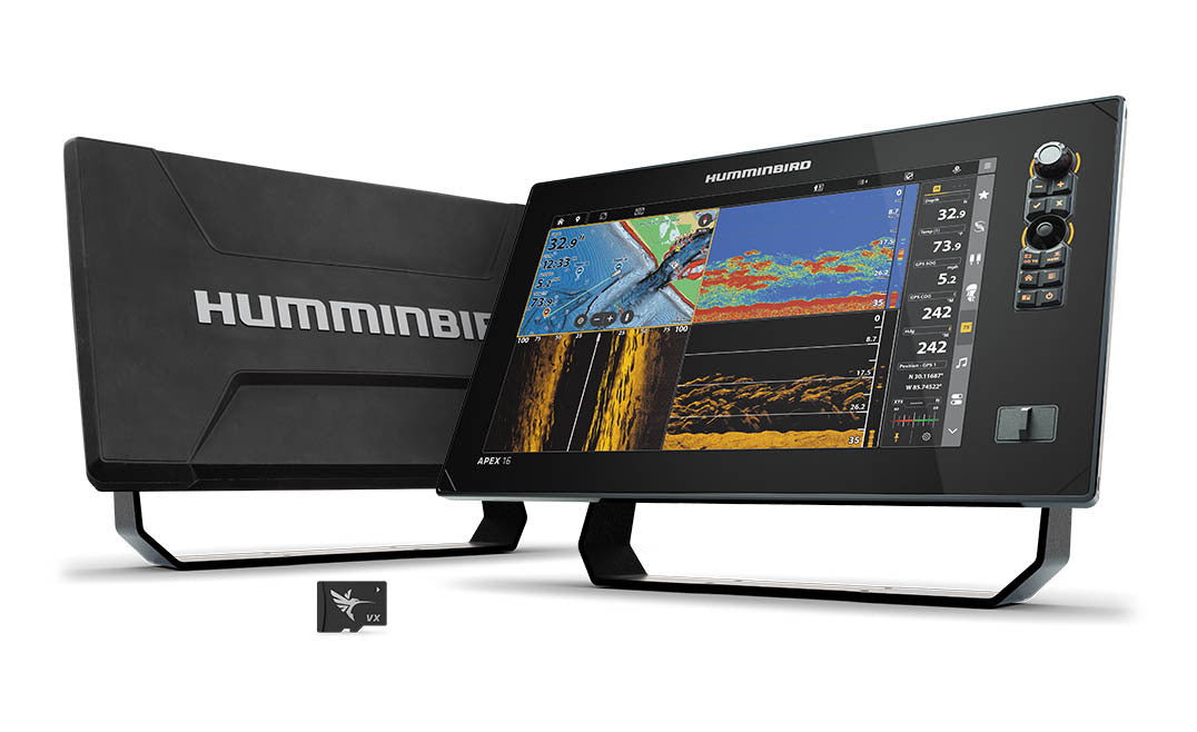 Humminbird APEX® 19 VX MSI+ Chartplotter/Fishfinder w/Transom Mount Transducer