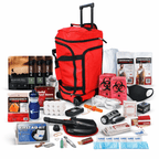 WSK 14-Day Deluxe Food Storage Emergency Survival Kit with Rolling Bag